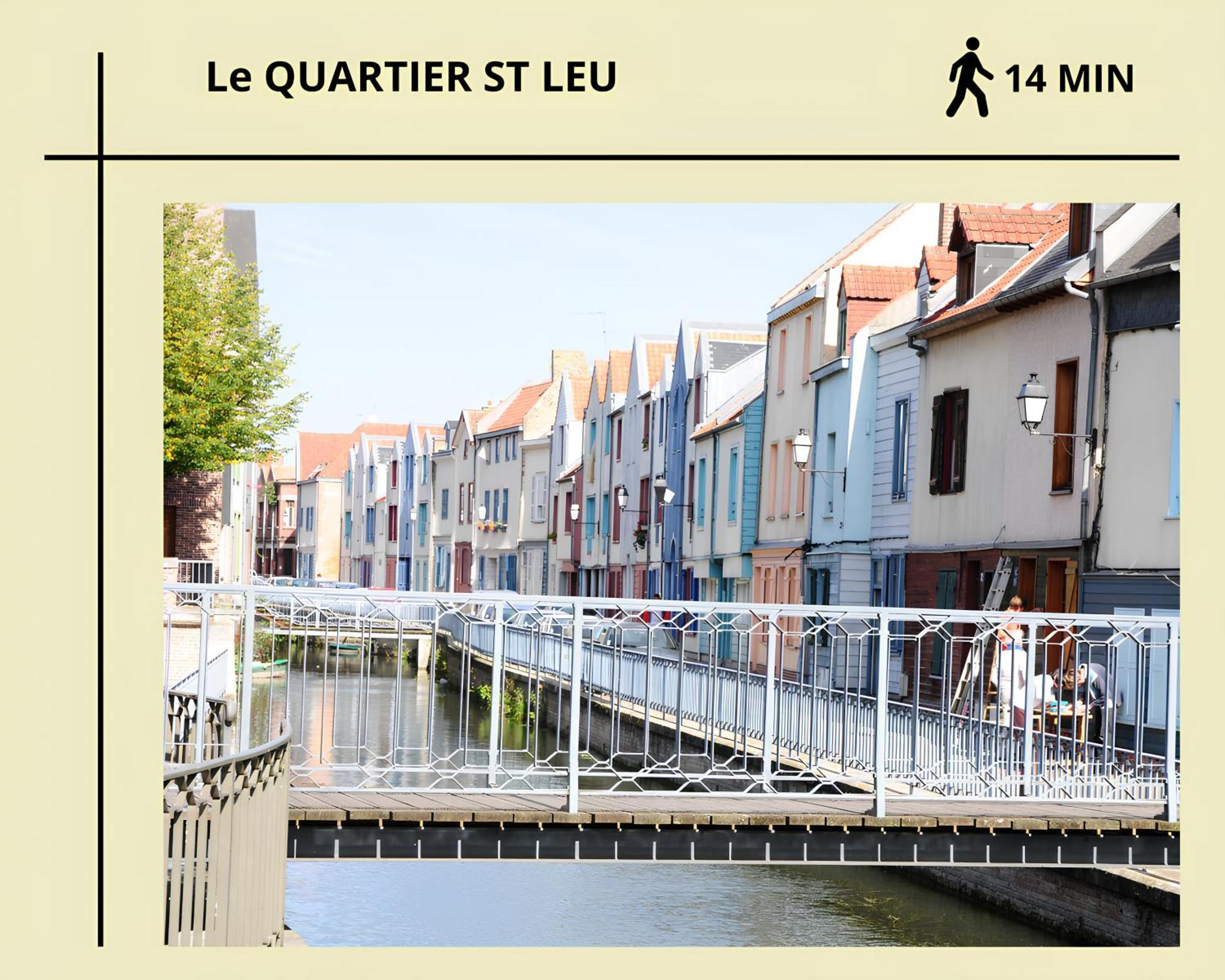 Zamenhof, Accueillant Et Fonctionnel Apartment อาเมียงส์ ภายนอก รูปภาพ